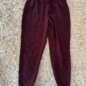 lululemon athletica Red Track Pants